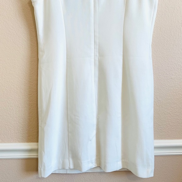 New! Mario Serrani of Italy Beautiful White Dress - Picture 9 of 16